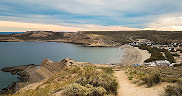 Panoramica de Puerto Piramides